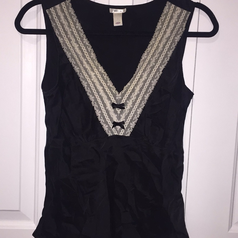 VINTAGE Old Navy silk top